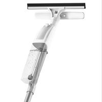 AA-SS Double-Sided Glassware Artifact Telescopic Long Pole Household Window Cleaner -JXSD Double Hollow scrubbing Scraping Window Cleaning Tool