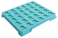 Medicine Dispenser Tray Plastic - Item Number 3154EA - Holds 30 Glasses - 1 Each / Each