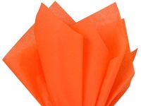 10ct Orange Tissue Paper for Gift Wrapping 20"x26" Sheets Eco-Friendly nfLG -764