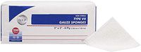 AMZ Medical Type VII Gauze Sponges 3" x 3". Pack of 200 8-ply Gauze Dressings for Wound Cleaning, prepping, debriding, Packing. Non-sterile, 100% Cotton, Latex-Free.