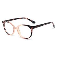 OCCI CHIARI Women Stylish Round Reading Glasses for Reader 1.0 1.25 1.5 1.75 2.0 2.5 3.0 3.5 4.0 5.0 6.0 (Brown, 125)