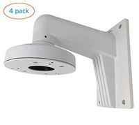 WMS WML PC130T DS-1273ZJ-130-TRL Wall Mount Bracket for Hikvision Turret Camera DS-2CD2342WD-I (4 Pack)