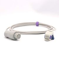 Compatible for Datex Ohmeda Spo2 Sensor Pediatric Clip 9.8 ft 10 Pins Connector