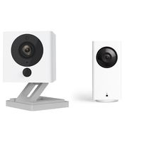 Wyze Cam Pan 1080p Pan/Tilt/Zoom with Wyze Cam v2 1080p Indoor Smart Home Camera