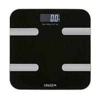 180kg/100g Electrode Plate Bluetooth Scale Fat Scale Black