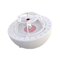 Washing Machine Deep Cleaning Descaler USB Mini Washing Machine High Pressure Wave Dishwasher Portable Cleaner, Can Wash Vegetables and Fruits (Red)