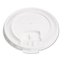 SOLO Cup Company LB3101 Lift Back & Lock Tab Cup Lids for Foam Cups 10oz White 1000/Carton
