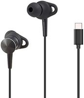 Type C Headphone Ecoker Hi-Fi Digital Stereo Earbuds in-Ear USB C Headphones with Mic for Google Pixel 2/3/4/XL, Samsung Note 10/+, Huawei Mate10/P20, Nokia, OnePuls, Moto, HTC- Black(Updated Version)