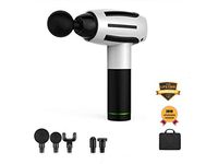 Massage Gun Muscle Massager deep Tissue Massager Muscle Therapy Gun Handheld Massager 6 Speed Levels with 6 Different Heads for Muscle Relief