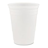 Dart DCCP16 Conex Translucent Plastic Cold Cups44; 16 oz - 1000 Per Carton