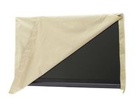 CoverMates - Outdoor Flip Top TV Cover - Fits 32 to 35 Inch TV's - Elite - 300 Denier Stock-Dyed Polyester - Full Coverage - Front Flip Top for Quick Viewing - 3 YR - Water Resistant - Khaki