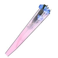 JETEHO 100pcs Single Rose Packaging Bags Flower Waterproof Bouquet Bag Plastic Floral Wraps Sleeve Bag(Pink)