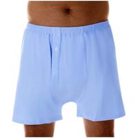 1-Pack Men's Oxford Regular Absorbency Incontinence 2-in-1 Boxers 2X (Waist 44-45)