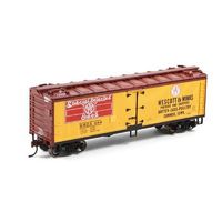 Roundhouse - HO RTR 40' Wood Reefer,W&W/Eggs #1044