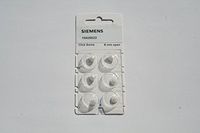 Siemens Hearing Aid Click Domes 8 mm Open For Receiver In Canal (RIC) Hearing Aids