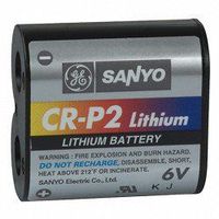 SANYO CRP2 6V Lithium Battery