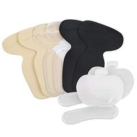 Ruiqas 10pcs Heel Cushion Pads Shoe Inserts Liners Forefoot Foot Pain Relief Anti-Slip Prevent Blister Slipping Irritation and Blisters for Women Men