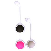 HEALLILY 2pcs/Set Kegel Balls Weights Vagina Tightening Ben Wa Ball Exercises Weights Balls for Women
