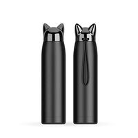 ZHENQ L Double-Layer Thermos Insulated Coffee Tea Travel Mug Stainless Steel Durable and Easy to Clean (Color : A)