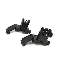 GOTICAL Tactical Front and Rear flip up 45 Degree Rapid Transition BUIS Backup PPS Sight Mount Polyphenylene (PPS) Material Import from Japan