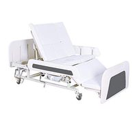 Multi Function Nursing Home Furniture Metal Manual Patient Bed,Backrest Adjustable Patient Used Electric Hospital Bed for Home Care