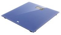 Optima Home Scales Essence Bathroom Weigh Scale Blue/Glass