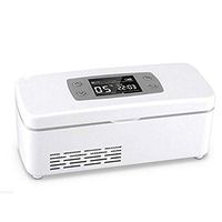 MGZDH Portable Insulin Cooler 2-8 ° C Refrigerated Box Medicine Cooler Bag Refrigerator Car Mini Refrigerator Size 187 80 68mm