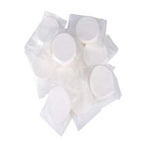 100 Pcs Compressed Towel Tablet Towel Coin Tissue Mini Coin Non-Woven Disposable Compressed Towel Portable Camping Wipes for Cleansing Baby Hands&Face/Travel/Beauty/Home