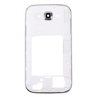 JUNXI Phone case Phone Cover Middle Frame Bezel/Back Plate Housing Camera Lens Panel for Galaxy Grand Neo Plus / i9060i (Single Card Version)(White) (Color : White)