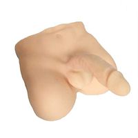 Muajsia Portable Life-Sized Adult Toy Men Torso Doll for Women Long-Lasting