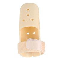 Ktyssp 6 Sizes Pain Relief Trigger Finger Fixing Splint Straightener Brace Corrector Supplies (F-6.2x2.3cm/2.44x0.91inch)
