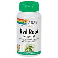 Solaray - Red Root (Jersey Tea), 420 mg, 100 capsules