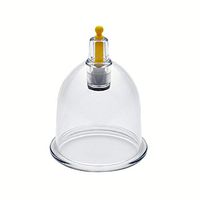 Wholesale Cupping Therapy Vacuum Suction Disposable Hijama Cups Chiropractor Acupuncture Physiotherapy - Multiple Sizes - Express Delivery Worldwide (10 Cups, B3 - Inner 4.35cm - Outer 5.1cm)