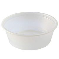 Fabri-Kal 9505194 Translucent 1.5 Ounce Squat Portion Cup - 2500 / CS