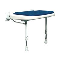 ARC DS4110-BU Deluxe Wide Seat without Back and Arms, Blue