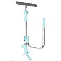 JJYPY Glass Wiper- Glass Squeegee Cleaning Tool Long Extending 2-in-1 Window Cleaner,with Squeegee Head, Extendable Pole, Microfiber Cloth