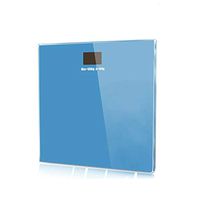 Weight Scale,180KG /100G High Strength Toughened Glass 4-Digits LCD Display Electronic Weighting Scale,Blue