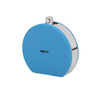 Set of 2 Contact Lens Case Solution Holder Cosmetic Box Travel Kit - Blue