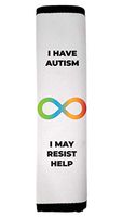 Medical Alert Seat Belt Cover (Autism Infinity)
