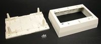 Wiremold PSB3WH 3-Gang Device Box-White, Multi