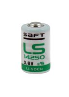Saft LS14250 LS 14250 1/2 AA 3.6v Lithium Battery (2 Pack)
