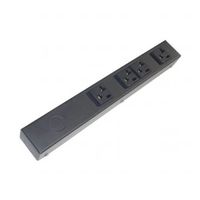 e-dustry EPS-HT104NV 4 20A Outlet Hardwired Power Strip - 12 in.