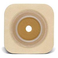 Sur-fit Natura Stomahesive Cut-to-fit Flexible Wafer 4" x 4" Flange 1-1/2" Tan (Box of 10)