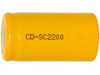 50 x Sub C NiCd Batteries (2200 mAh)