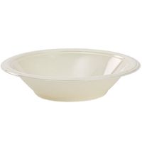Hanna K. Signature Collection 50 Count Plastic Bowl, 12-Ounce, Ivory