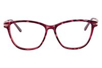 SHINU Women's Frame CR39 Lens Customized Progressive Multifocus Reading Glasses-M641(C2,0/175)