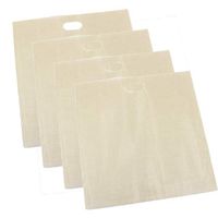 GmgodgomaiZILIAO,Toaster Storage, Toaster Bags Reusable for Grilled Cheese Sandwich Non-Stick Heat Resistant (B)