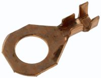 Clipsandfasteners Inc 25 Ring Terminals 12-10 Gauge 3/8" Stud Size