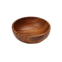 Bowl Bowl, Wood Bowl Soup Bowl Household Large Restaurant Kitchen Bowl Job Hotel Scrub Bowl Handmade Products Natural Bowl Salad Bowl Log Solid Color Bowl Fruit Bowl Hotel tableware home noodles boile