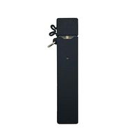 Silicone case for JUUL, Anti-Slip Cover Sleeve Wrap Gel Fits JUUL Pen (Black)